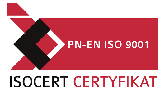 Certyfikat ISO 9001 - ISOCERT